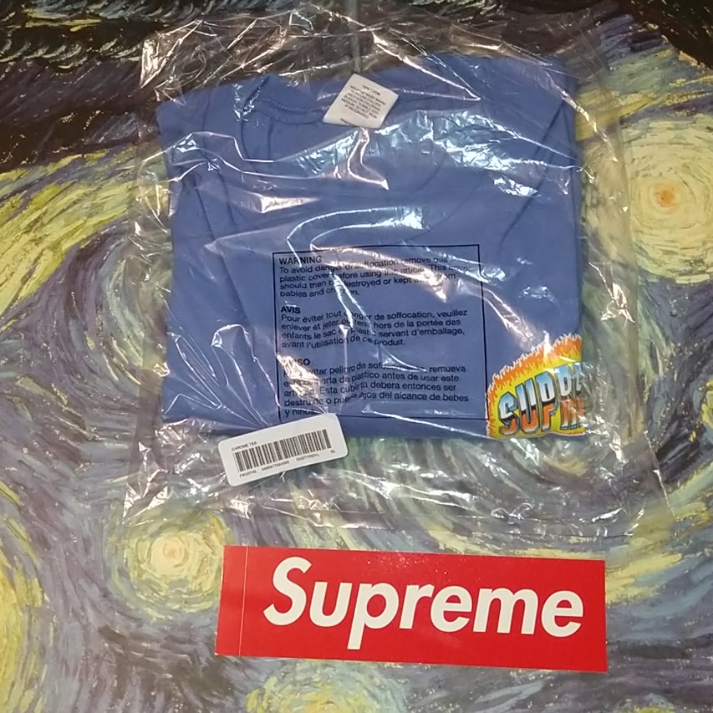 Supreme Chrome Tee XL